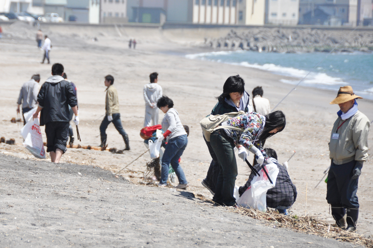 7 18 大森浜clean Up ウォーキング はこだて市民健幸大学 はこだて健康ナビ