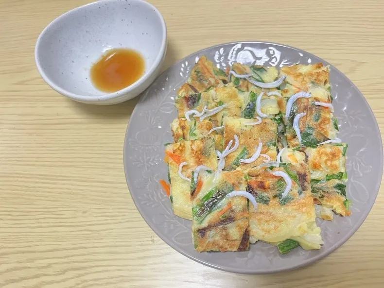 毎日食べたい！フライパンで簡単野菜たっぷり韓国チヂミ