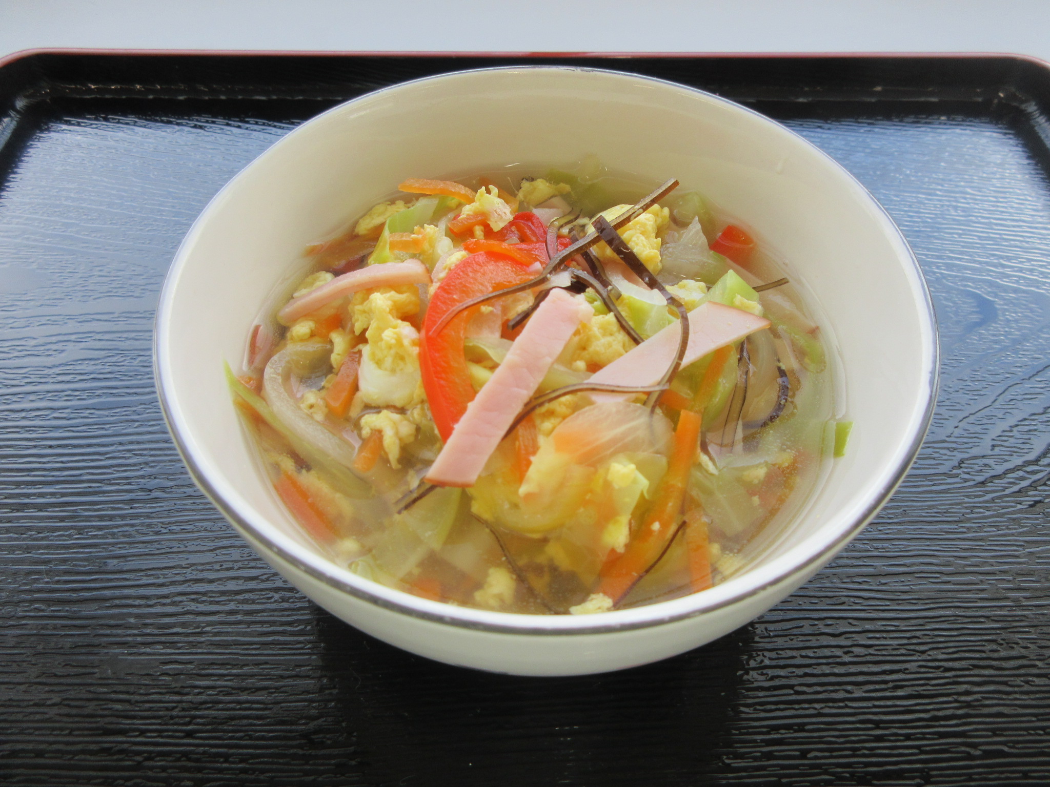 はこだてミネストラスープ 春レシピ