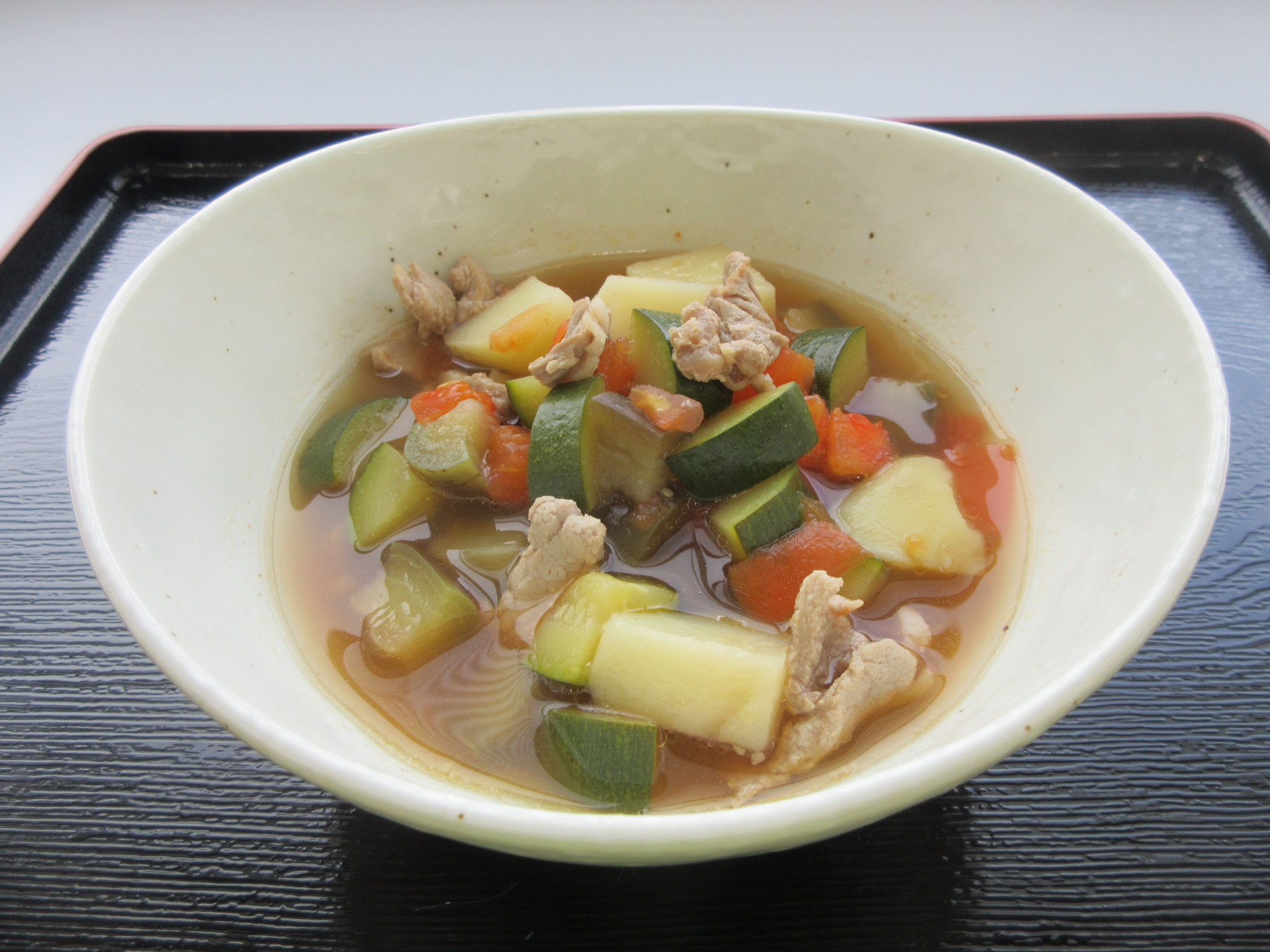 はこだてミネストラスープ 夏レシピ